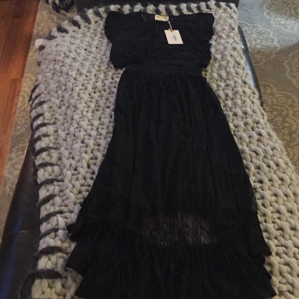 Joyfolie size 8 NWT dress 2 piece black